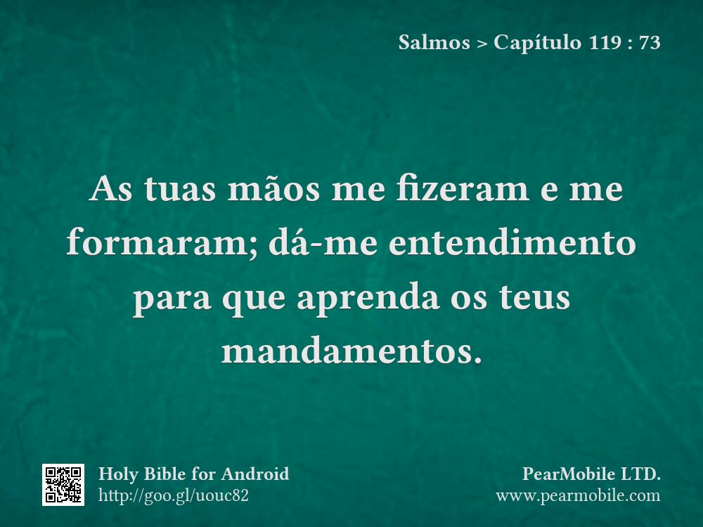 Salmos, Capítulo 119:73